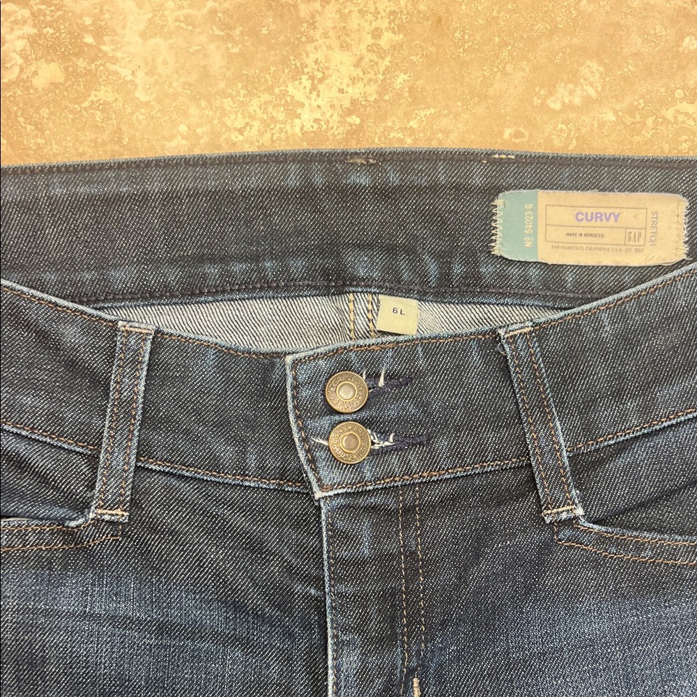 GAP Women's High Rise Jeans - Dark Blue